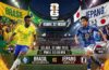 Brasil vs Jepang