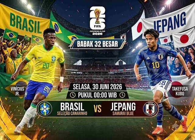 Brasil vs Jepang